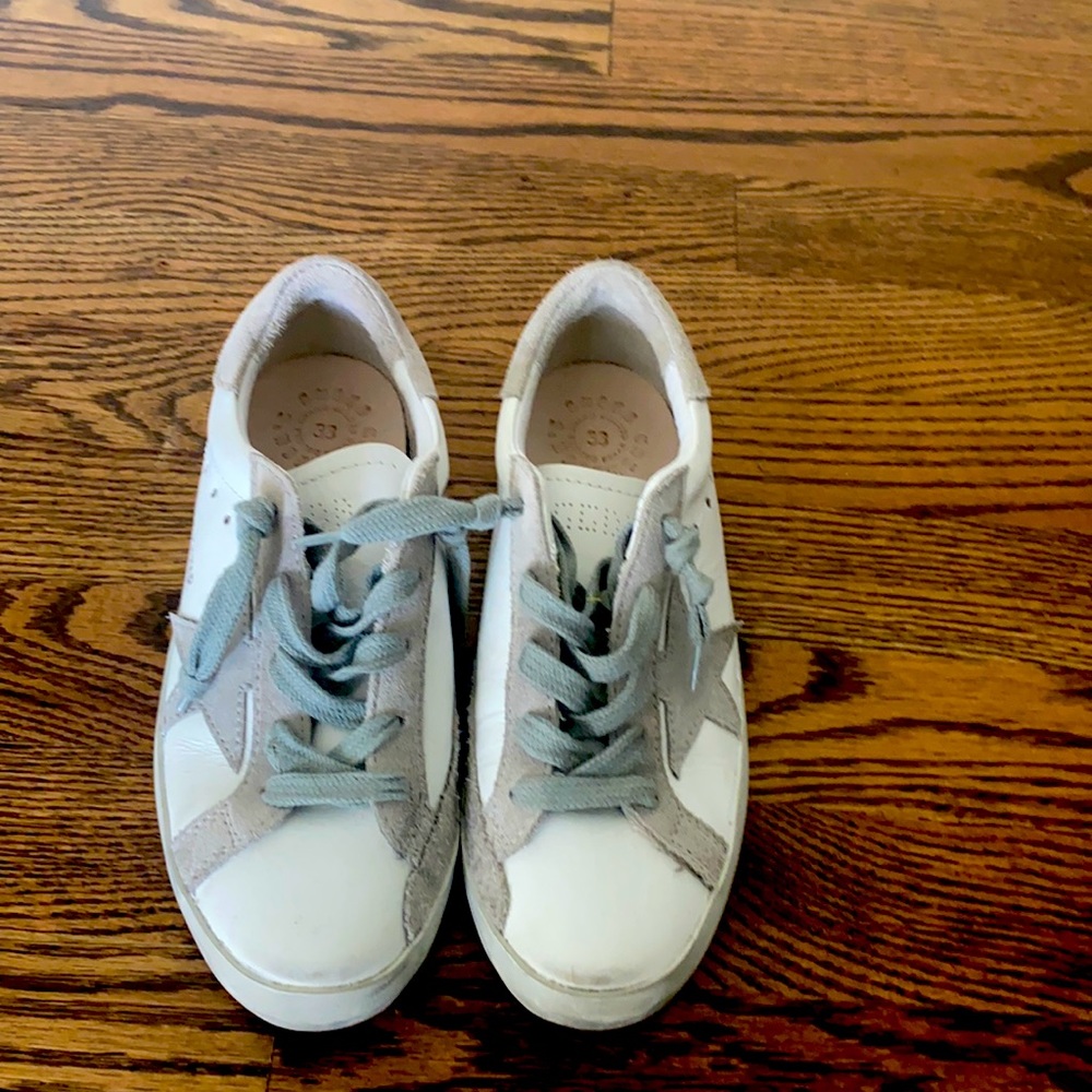 Kids unisex golden goose sneakers